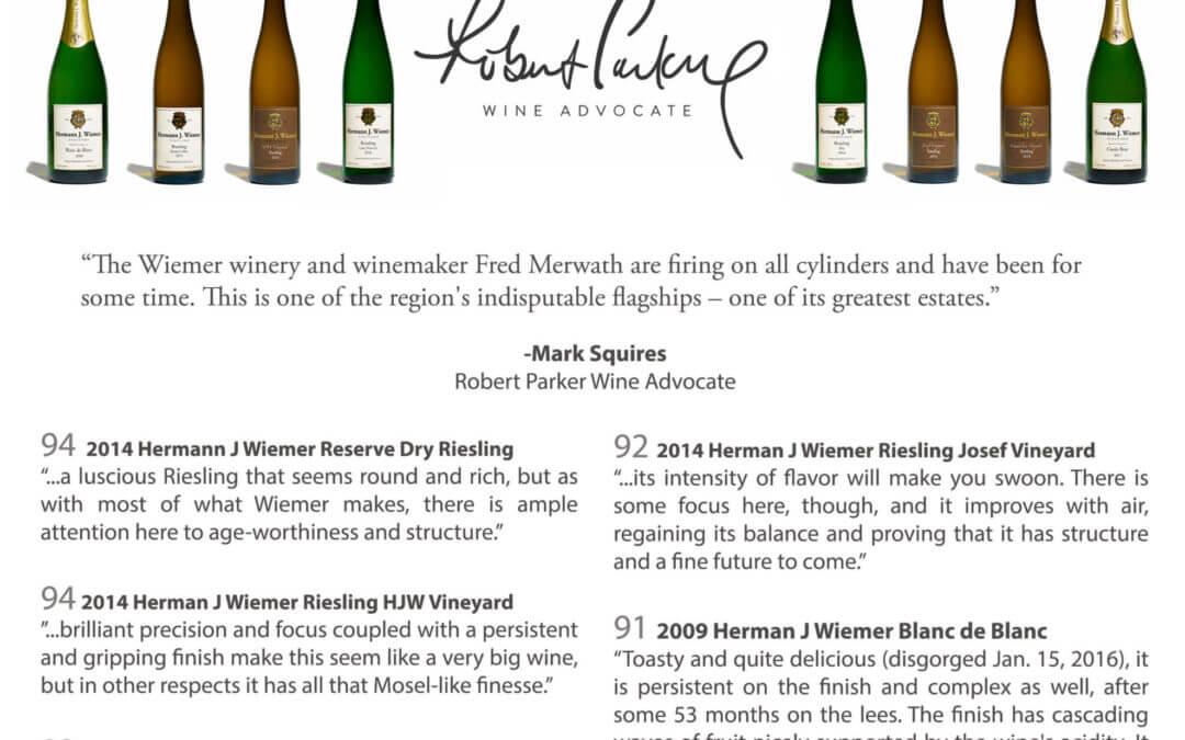 Robert Parker Wine Advocate Reviews