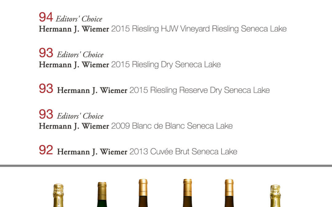 Wine Enthusiast Magazine Reviews 2015 Rieslings