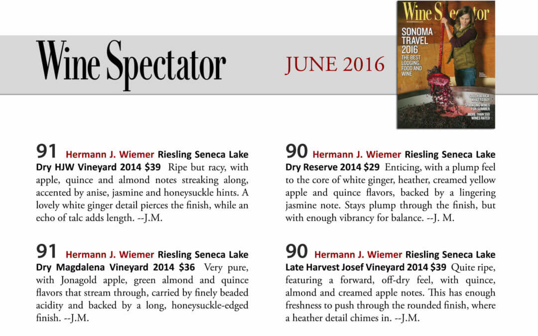 Wine Spectator Reviews